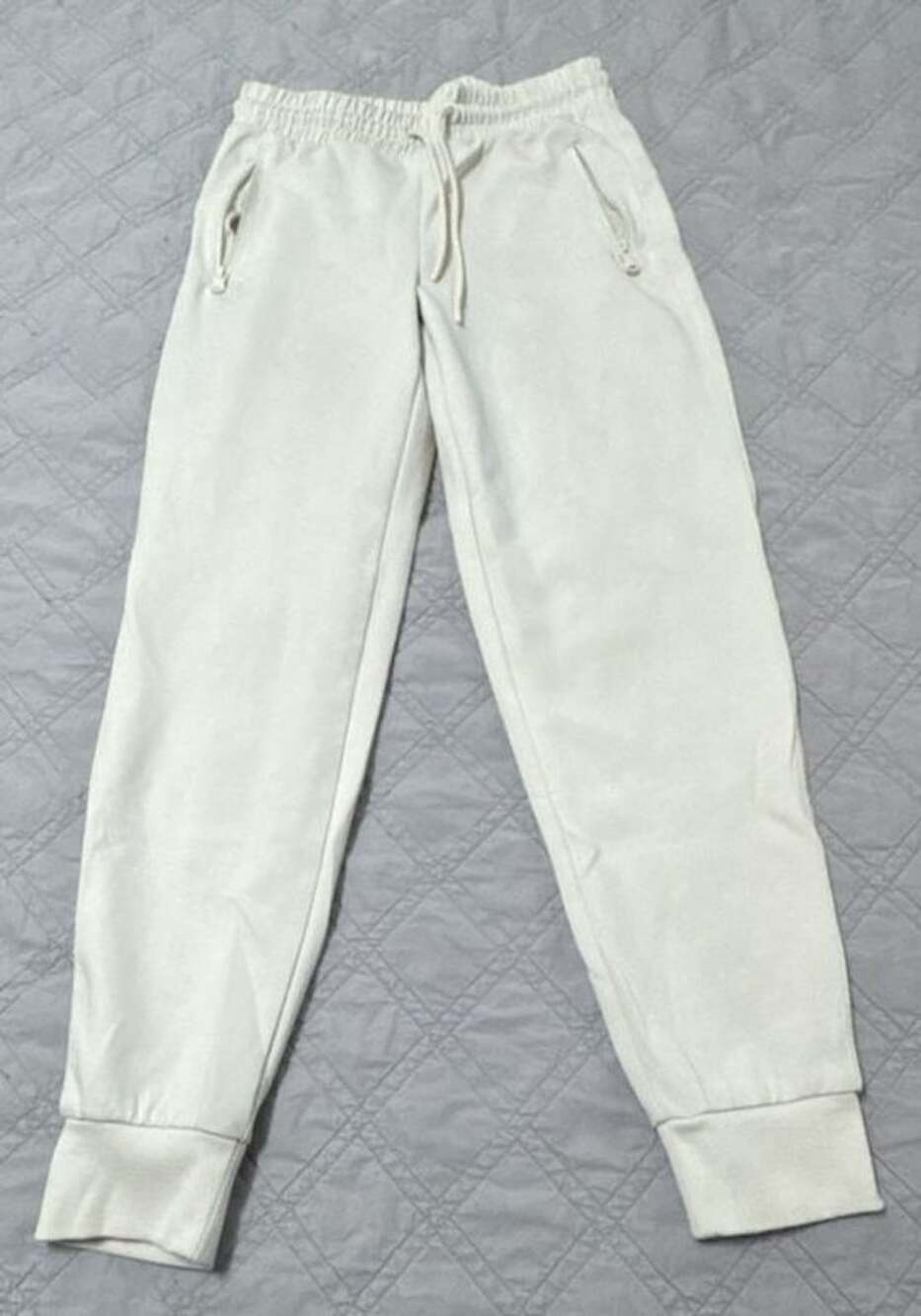 Old Navy Active Dynamic Fleece High-Rise Jogger Sweatpants White Size XS